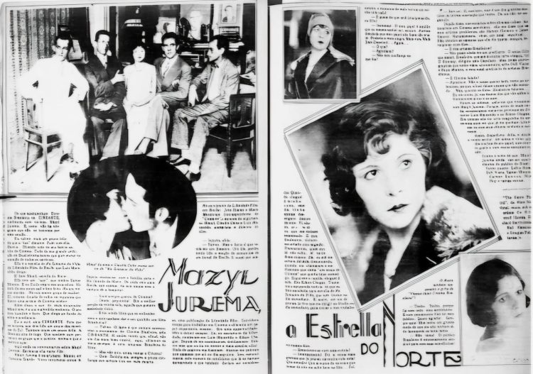 Mazyl Jurema: Primeira Atriz de Campina Grande a protagonizar no cinema, há 95 anos.