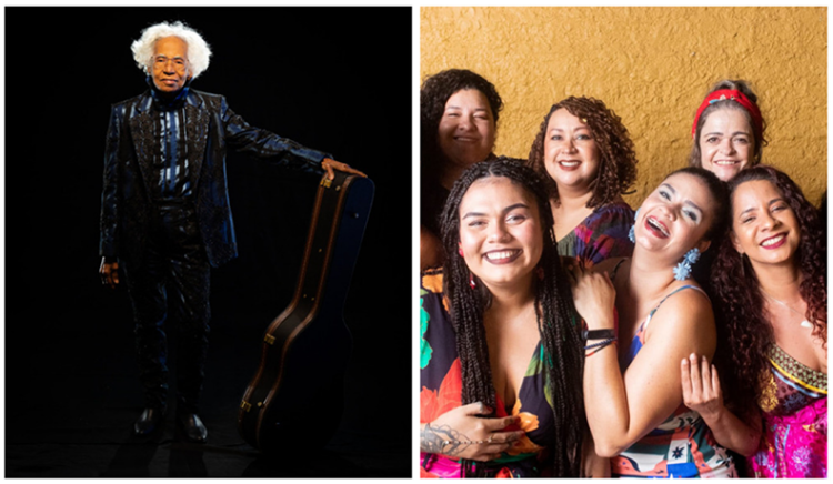 Cátia de França e As Calungas sacodem o Mês das Mulheres