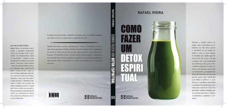 Religião adoece as pessoas? Jornalista e Padre Rafael Vieira, trata no livro  “Como Fazer um detox espiritual”