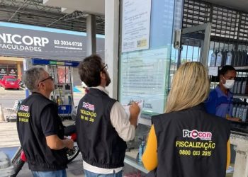 Quase 30 postos postos de combustíveis são notificados em João Pessoa por irregularidades nos preços