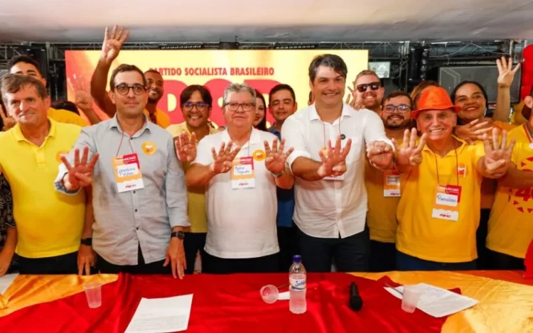PSB realiza congresso na Paraíba com posse de Azevêdo e presença de lideranças nacionais