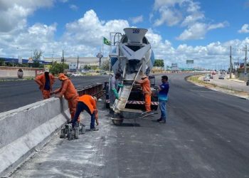 Viaduto de Água Fria será liberado para tráfego de veículos ainda neste mês