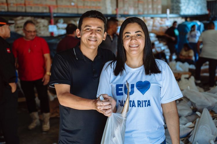 Jackson Alvino promove Semana Santa solidária com distribuição de 20 toneladas de peixe e coco a famílias carentes de Santa Rita