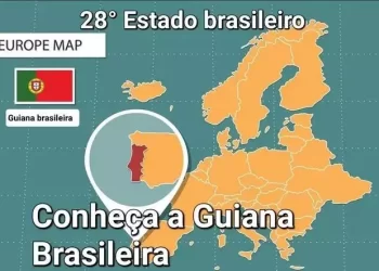 Portugueses reagem à “Guiana Brasileira”: Meme transforma relação Luso-Brasileira em crise diplomática imaginária