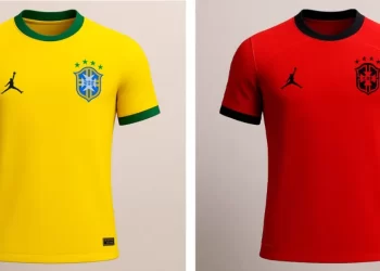 Brasil na Copa 2026: camisa vermelha e preta embarca na polêmica política e moda