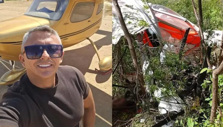 Empresário morre em acidente de ultraleve no Sertão da Paraíba