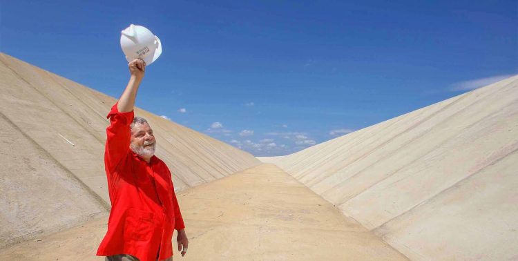 Lula cumpre agenda no Sertão da Paraíba para entrega de obra hídrica do Ramal do Apodi