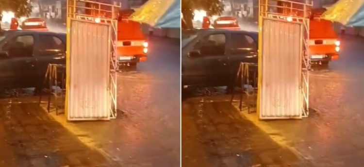 Motociclista é engolido por bueiro e homem some em córrego: chuvas assustam João Pessoa