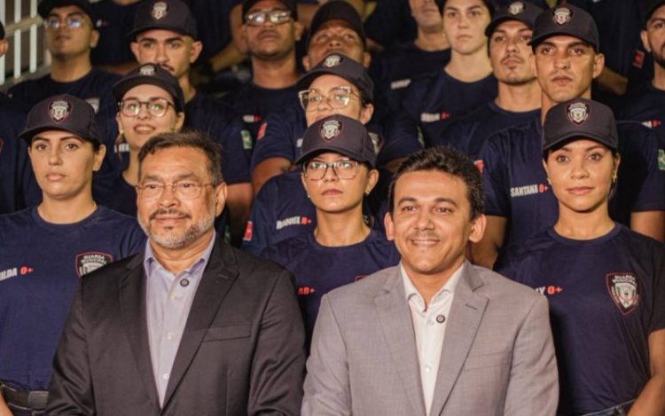 Prefeito Jackson Alvino empossa primeira turma da Guarda Municipal de Santa Rita