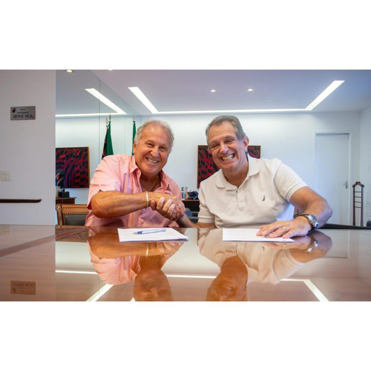Zico é o novo embaixador do Flamengo e comandará delegação no Mundial de Clubes