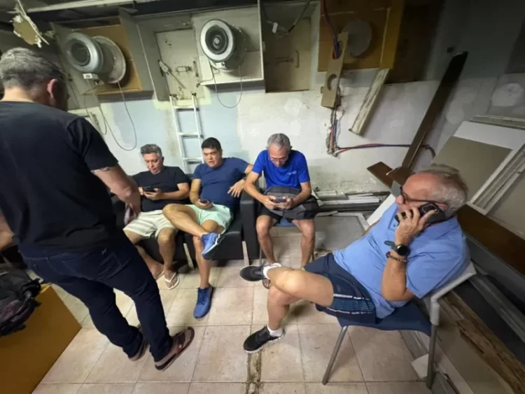 Prefeito de João Pessoa se refugia em abrigo durante visita a Israel após bombardeios