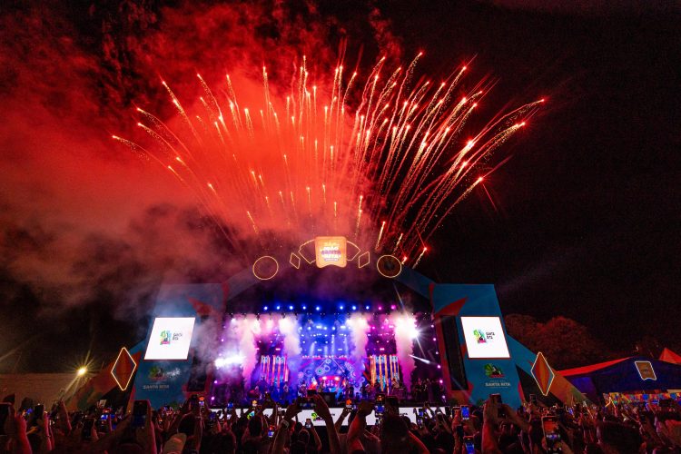 Segurança no São João de Santa Rita tem apoio de drones, câmeras e 300 policiais por noite