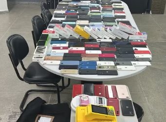 Sete pessoas são presas e mais de 200 celulares são apreendidos durante operação em Campina Grande