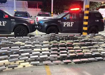 Mais de uma tonelada de cocaína é apreendida em rodovia na Paraíba
