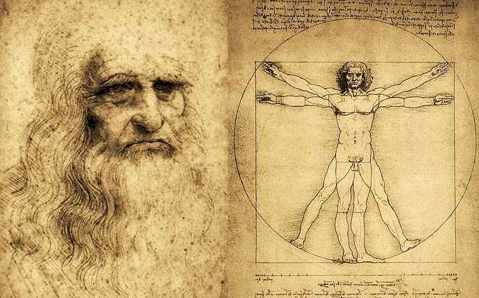 Homem Vitruviano: Leonardo da Vinci pode ter usado triângulo como régua da perfeição