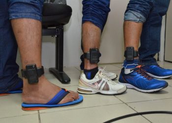 Paraíba tem mais de 3 mil pessoas monitoradas por tornozeleira