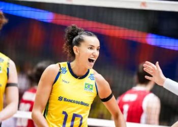 Gabi e Julia Bergmann brilham, e Brasil derrota Polônia por 3 a 1 na Liga das Nações