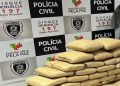 Homem é preso com 50 kg de maconha da Colômbia em rodovia da Paraíba