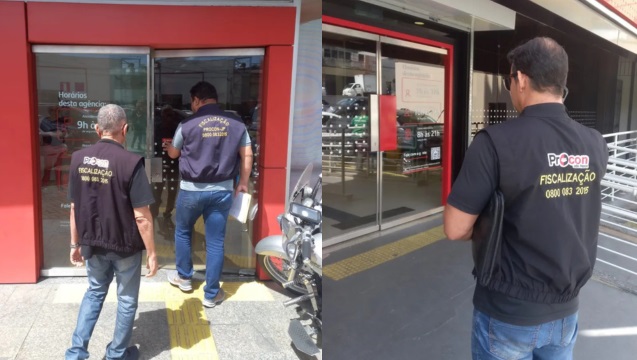 Agência bancária é autuada após registrar longa fila de espera em João Pessoa