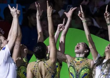 Brasil rompe o tapete da história na ginástica rítmica