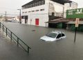 João Pessoa tem maior chuva do ano, ruas ficam alagadas e transporte é afetado
