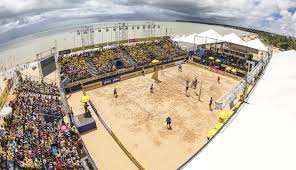 João Pessoa recebe evento internacional com 24 melhores duplas de vôlei de praia do mundo