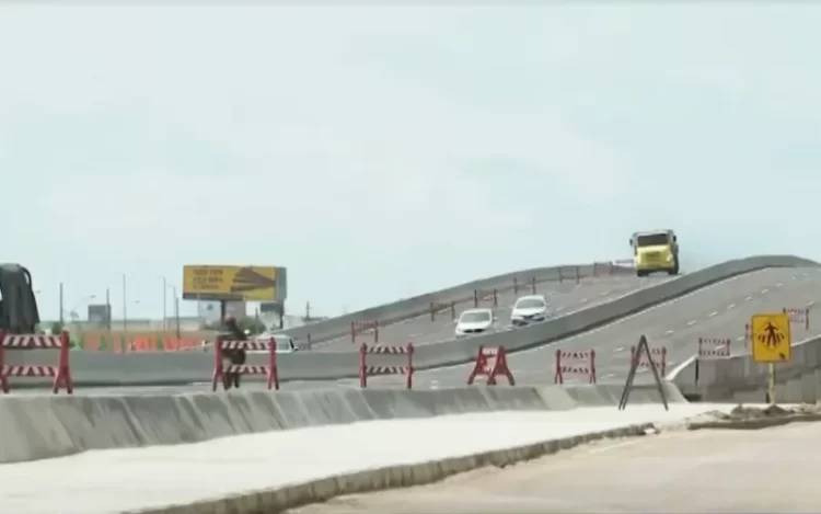 Obra do viaduto provoca interdições na BR-230 em Cabedelo até o fim da semana