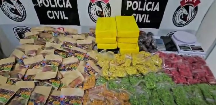 Fábrica de bala de maconha é descoberta pela polícia na Paraíba