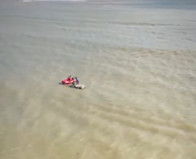 Barco à deriva em João Pessoa mobiliza Corpo de Bombeiros e termina com resgate seguro