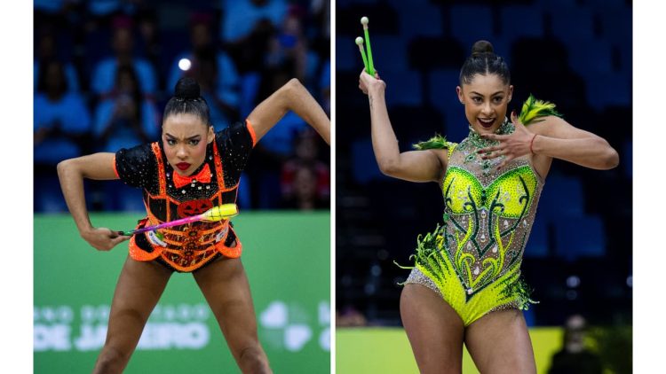Babi e Jojo levam o Brasil a um feito inédito no Mundial de Ginástica Rítmica