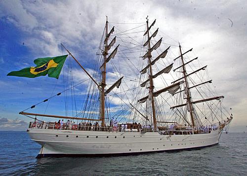 Cisne Branco chega a Cabedelo e abre convites para conhecer a bordo