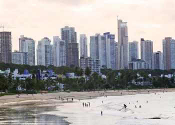 Apenas um trecho de praia na Paraíba está impróprio para banho
