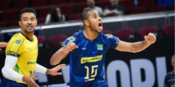 Brasil vence República Tcheca por 3 a 0 e avança às oitavas do Mundial de Vôlei Masculino