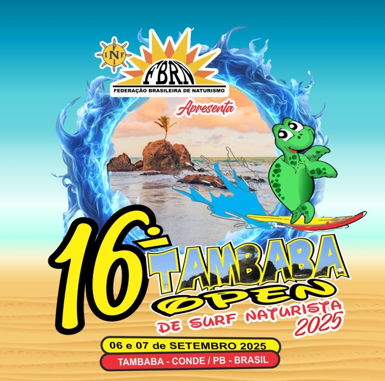 Tambaba Open celebra 16 anos de liberdade nas ondas